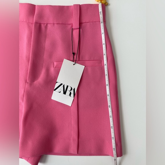 Zara Barbie Pink High Waisted Shorts XS - Picture 9 of 14